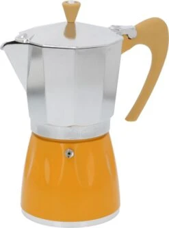 G.A.T. Moka Delizia 9-Cup Moka Pot - Yellow