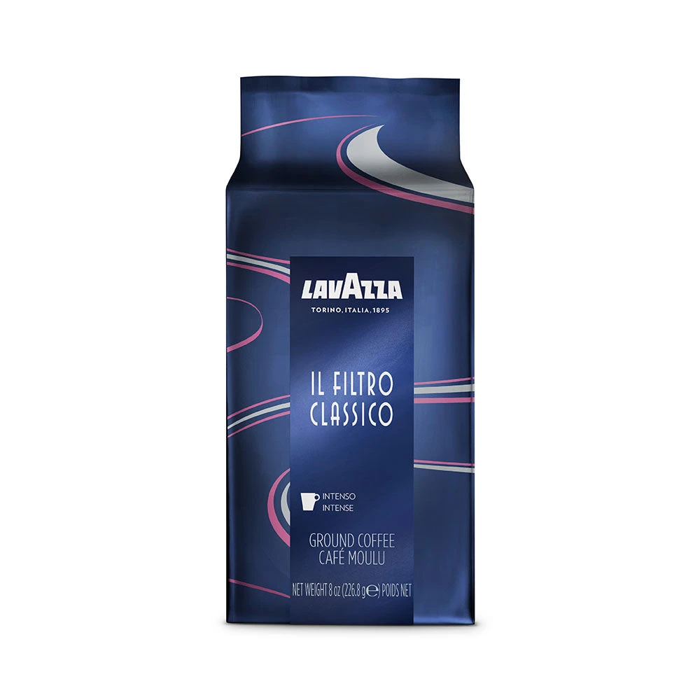 Lavazza Il Filtro Classico Dark Roast 8oz - Ground Coffee 1 Lavazza Il Filtro Classico Dark Roast 8oz - Ground Coffee