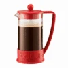 Bodum BRAZIL Coffee Press In Red