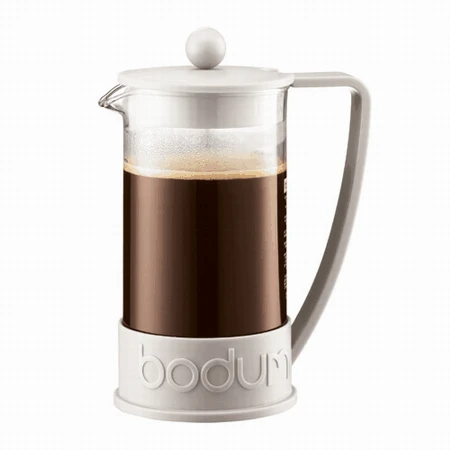 Bodum BRAZIL Coffee Press In White 1 Bodum BRAZIL Coffee Press In White