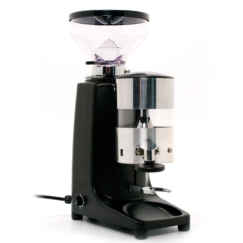 Quamar M80 Dosing Espresso Grinder With Timer In Black 1 Quamar M80 Dosing Espresso Grinder With Timer In Black