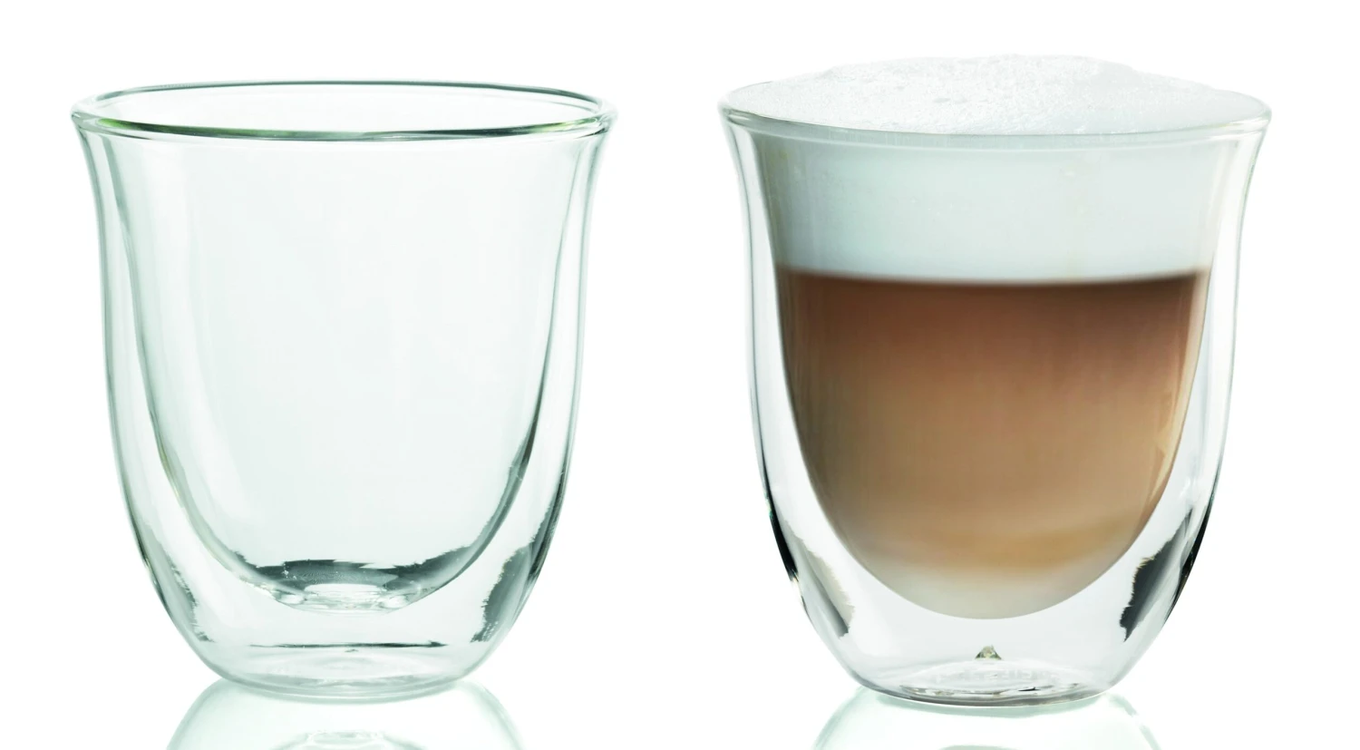 DeLonghi Creamy Collection - 6 Cappuccino Glasses 1 DeLonghi Creamy Collection - 6 Cappuccino Glasses