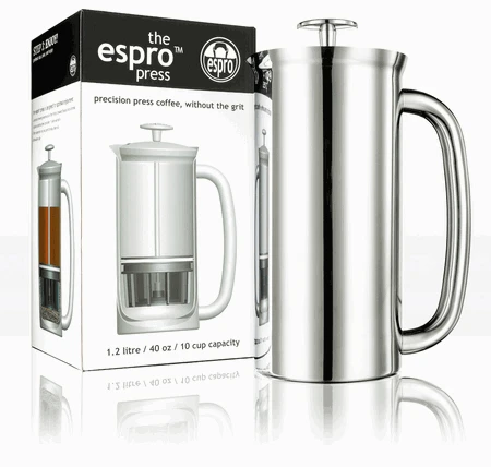 Espro P7 Press For Coffee 32oz - Polished Stainless Steel 3 Espro P7 Press For Coffee 32oz - Polished Stainless Steel - Image 3