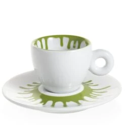 Illy Art Collection Ai Weiwei Set Of 4 Espresso Cups 12 Illy Art Collection Ai Weiwei Set Of 4 Espresso Cups -Brewroast Deals Store AiWeiwei EspressoGreen