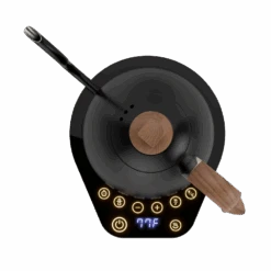 Brewista Artisan Electric Gooseneck Kettle - Matte Black -Brewroast Deals Store ArtisanKettleblackonblacktopview