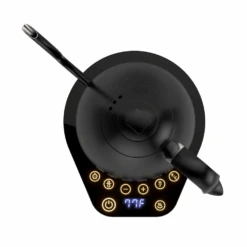 Brewista Artisan Electric Gooseneck Kettle - All Black 5 Brewista Artisan Electric Gooseneck Kettle - All Black -Brewroast Deals Store ArtisanKettlesolidblackonblacktopview