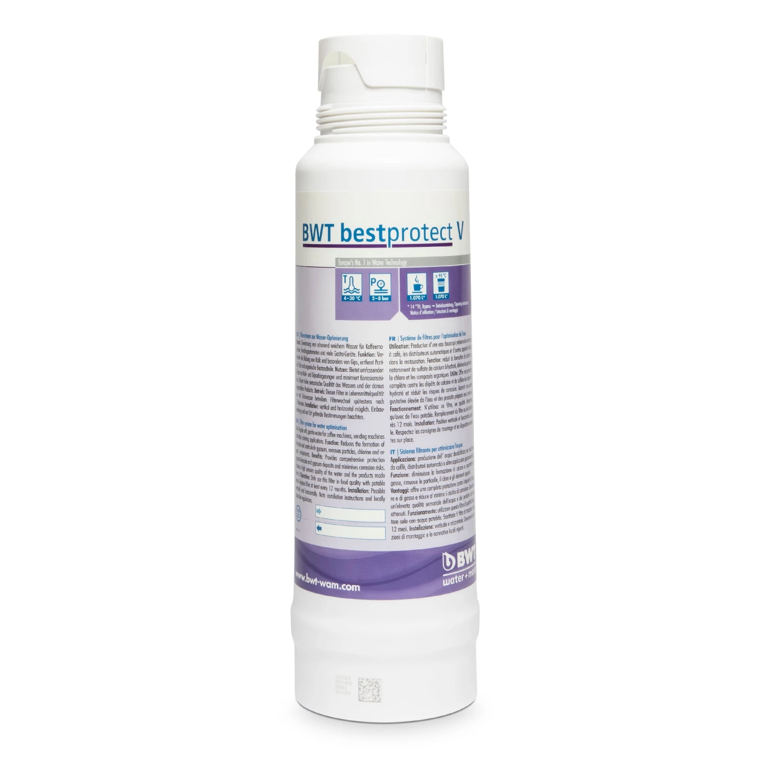 BWT Bestprotect V Water Filter Cartridge 1 BWT Bestprotect V Water Filter Cartridge