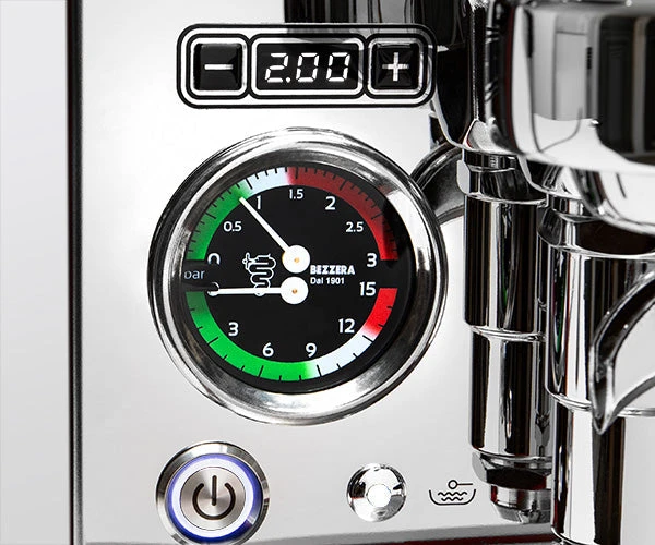 Bezzera Aria PID Espresso Machine With Flow Control - Pure Steel 8 Bezzera Aria PID Espresso Machine With Flow Control - Pure Steel - Image 8