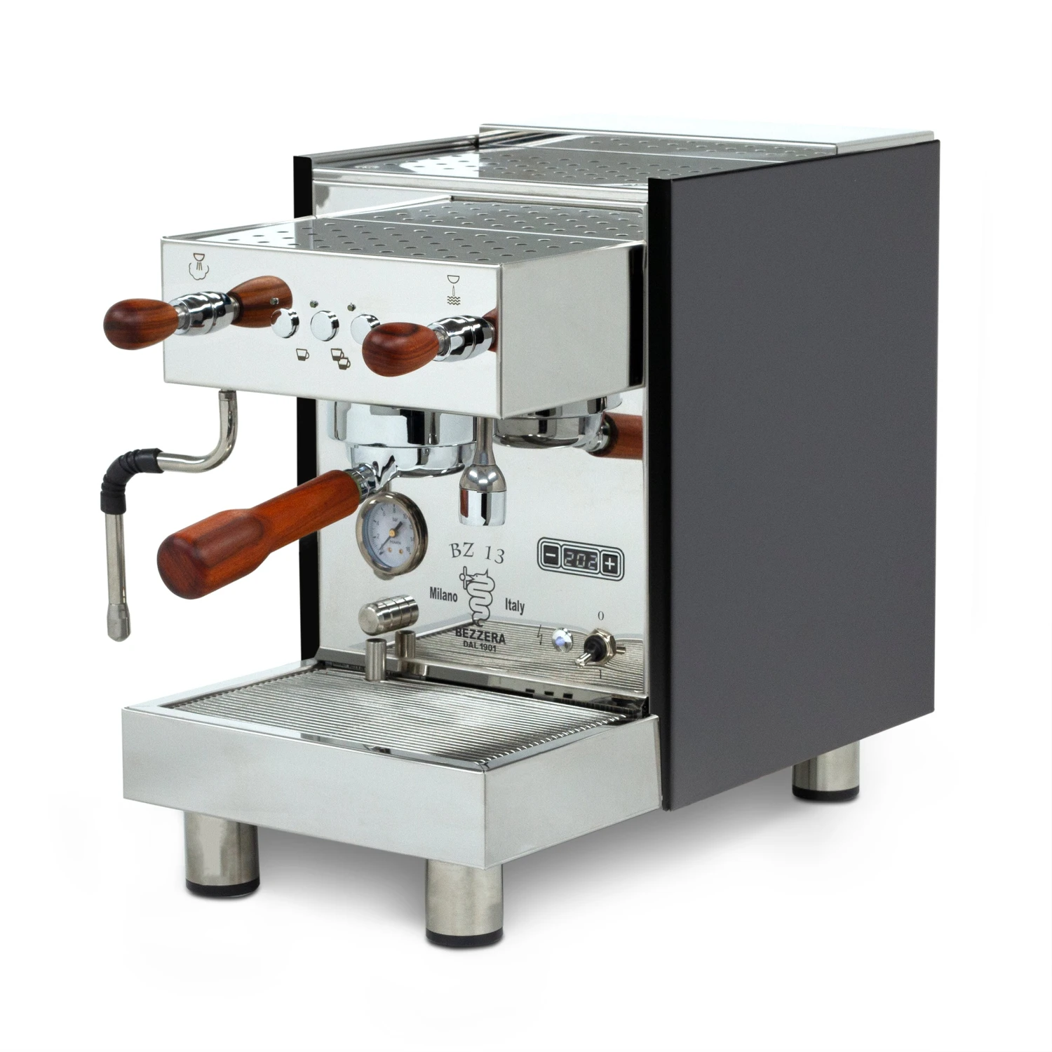 Bezzera BZ13 DE Nera Espresso Machine - Rosewood - Special Edition 1 Bezzera BZ13 DE Nera Espresso Machine - Rosewood - Special Edition
