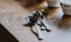 Brewista Professional Cupping Spoon - Gold -Brewroast Deals Store BrewistaCollectioncuppingspoonsoncounter