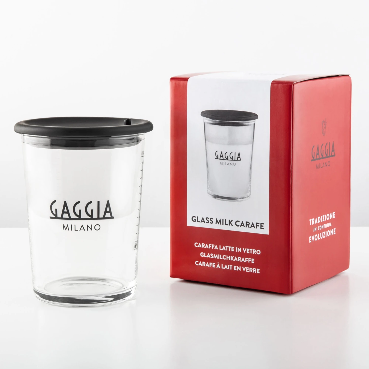 Gaggia Glass Milk Carafe 3 Gaggia Glass Milk Carafe - Image 3