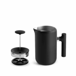 Fellow Clara French Press - Black 9 Fellow Clara French Press - Black -Brewroast Deals Store Clara FrenchPress MB Open