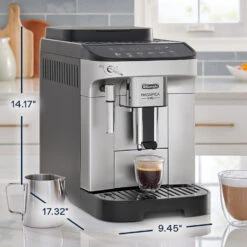 DeLonghi Magnifica Evo ECAM29043SB -Brewroast Deals Store DeLonghiMagnificaEvoDimensions