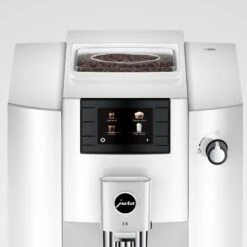 JURA E6 Automatic Espresso Machine In Piano White (NAA) -Brewroast Deals Store E6 det PW TopView Screen en 6958e1c8 6542 4ae0 82f5 f6b4bb3dbf33