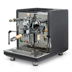 ECM Synchronika Espresso Machine With Flow Control - Anthracite -Brewroast Deals Store ECMSYNCHDBFCTMP AnthraciteSidePanels