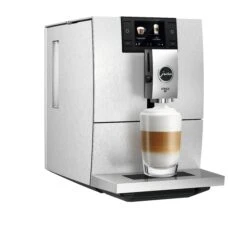 JURA ENA 8 Espresso Machine - Massive Aluminum 18 JURA ENA 8 Espresso Machine - Massive Aluminum -Brewroast Deals Store ENA 8 Massive Aluminum angle latte macchiato