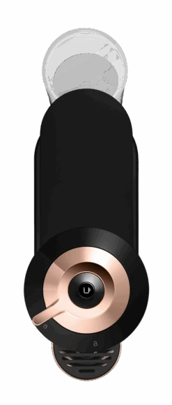 Nespresso Vertuo Next Premium Espresso Machine By DeLonghi With Aeroccino - Black Rose Gold -Brewroast Deals Store ENV120BAE 06