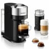 Nespresso Vertuo Next Deluxe Espresso Machine By DeLonghi With Aeroccino - Chrome