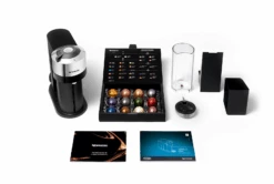 Nespresso Vertuo Next Deluxe Espresso Machine By DeLonghi - Chrome -Brewroast Deals Store ENV120C Vertuo Next D Pure Chrome Delonghi In The Pack