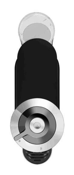 Nespresso Vertuo Next Deluxe Espresso Machine By DeLonghi - Chrome -Brewroast Deals Store ENV120C Vertuo Next D Pure Chrome Delonghi Top