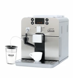 Gaggia Brera Cappuccino Espresso Machine In Silver