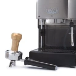 Gaggia Logo Ashwood Handle Tamper -Brewroast Deals Store IMG 6642