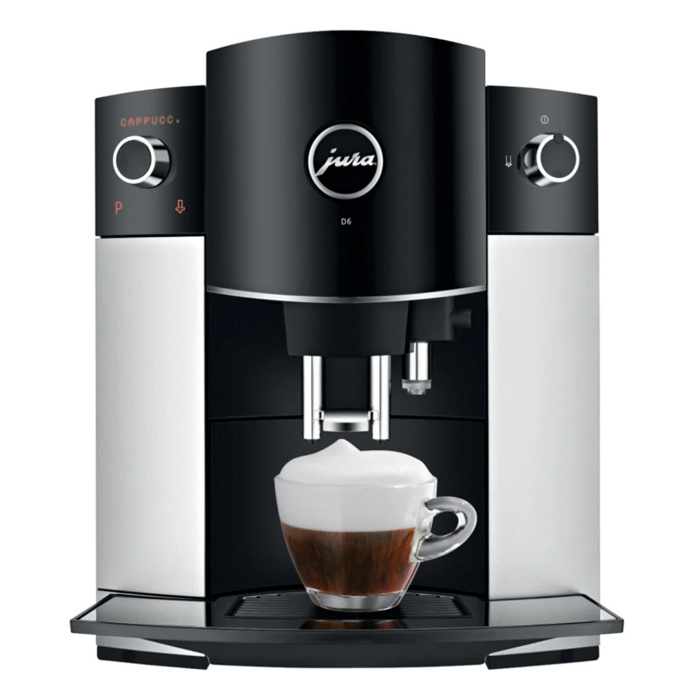 JURA D6 Espresso Machine - Platinum 2 JURA D6 Espresso Machine - Platinum - Image 2
