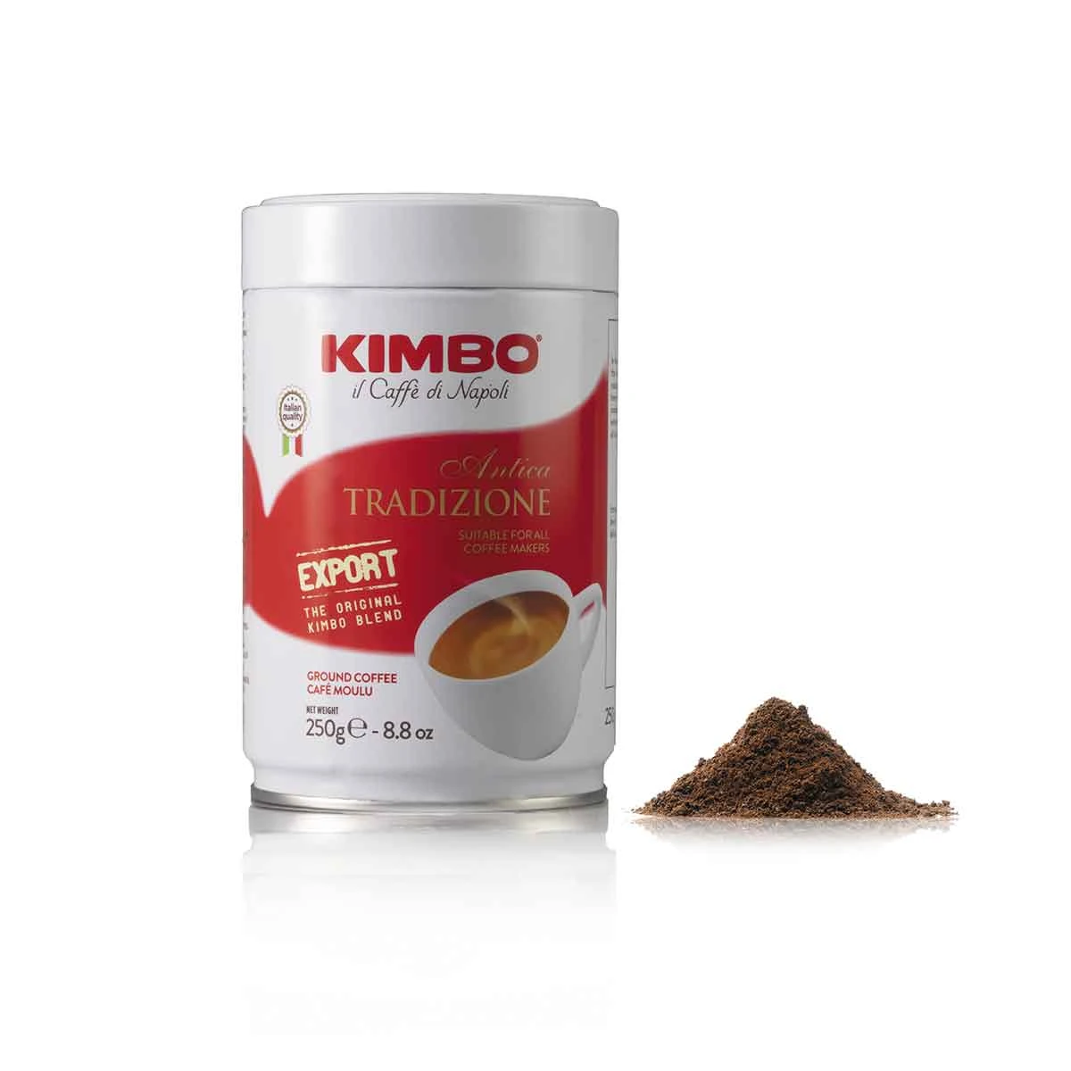 Kimbo Il Caffe Di Napoli Antica Tradizione Ground 250g - Tin 2 Kimbo Il Caffe Di Napoli Antica Tradizione Ground 250g - Tin - Image 2