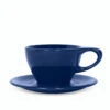 NotNeutral Small Latte Cup And Saucer - Indigo