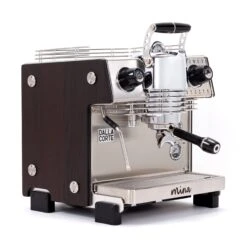 Dalla Corte Mina Espresso Machine (220v) - Dark Oak