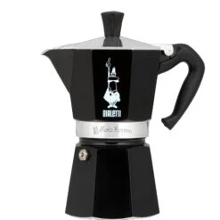 Bialetti Moka Express Nera 6-Cup Moka Pot