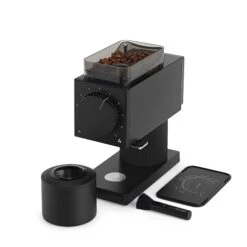 Fellow Ode Brew Grinder Gen 2 - Matte Black 12 Fellow Ode Brew Grinder Gen 2 - Matte Black -Brewroast Deals Store OdeBrewGrinderGen2MatteBlack34AngleAllComponents1