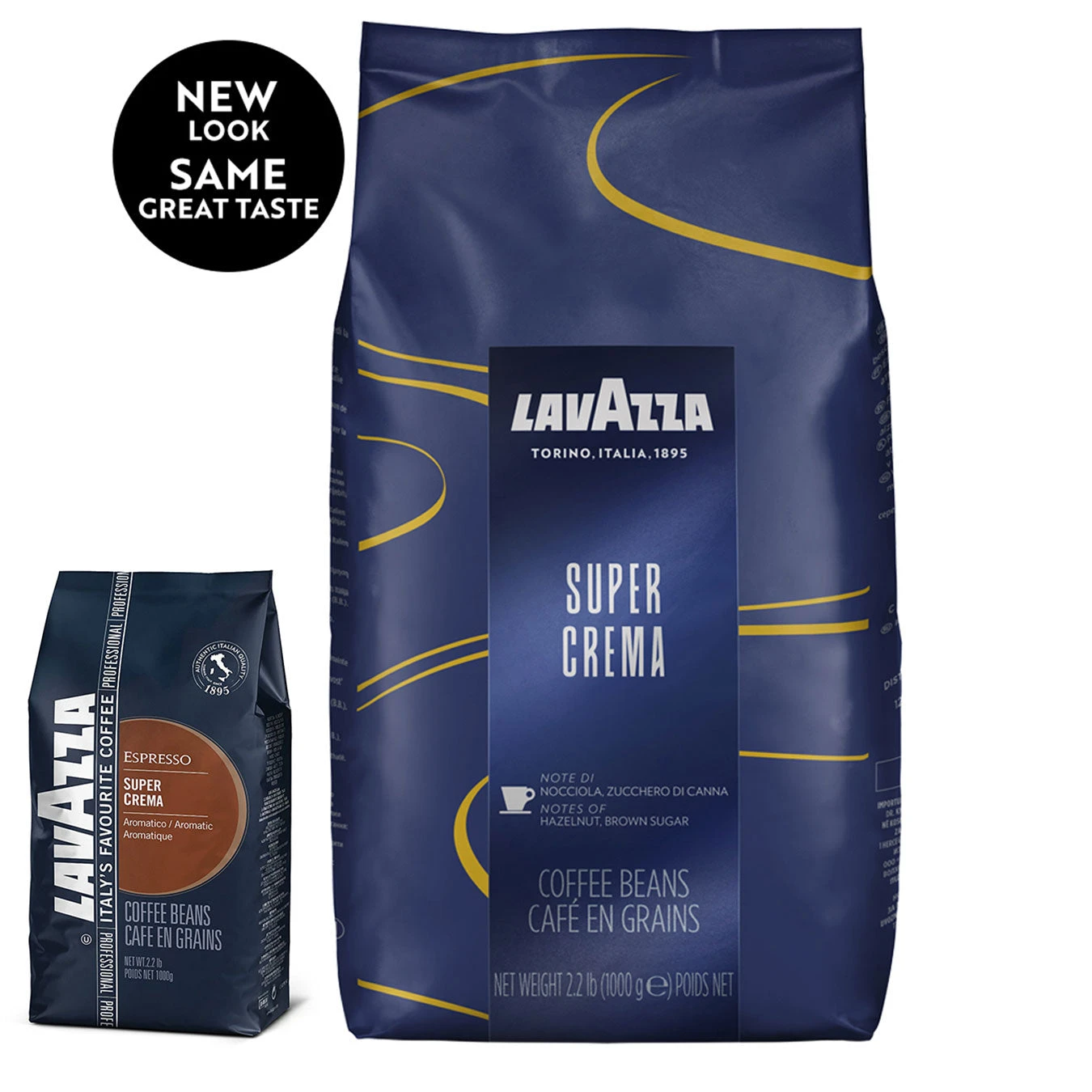 Lavazza Super Crema Whole Bean Espresso Coffee 2 Lavazza Super Crema Whole Bean Espresso Coffee - Image 2