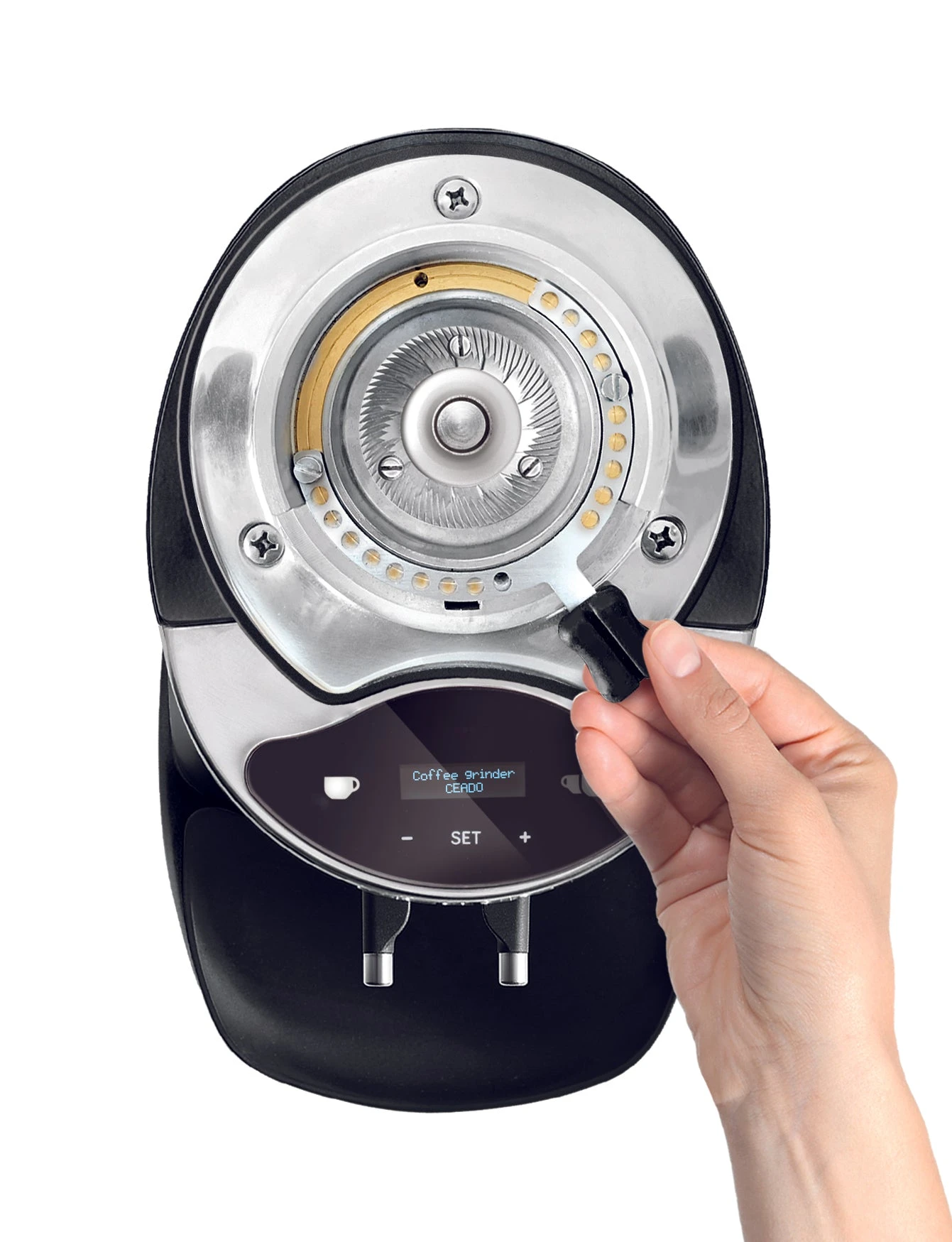 Ceado E37R Coffee Grinder In Black 3 Ceado E37R Coffee Grinder In Black - Image 3