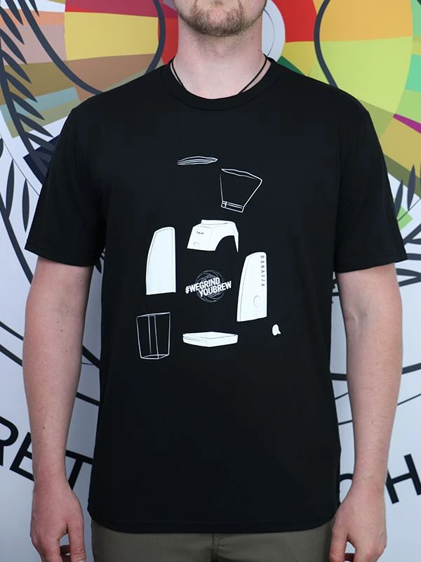 Baratza Encore T-Shirt In Black 1 Baratza Encore T-Shirt In Black