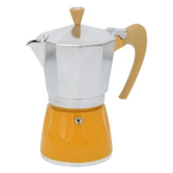 G.A.T. Moka Delizia 6-Cup Moka Pot - Yellow
