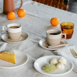 NotNeutral White Pico Cappuccino And Latte Saucer -Brewroast Deals Store pico capp white nautral table 1080 3 4481febd 6652 46e5 b918 f24c332b79e6